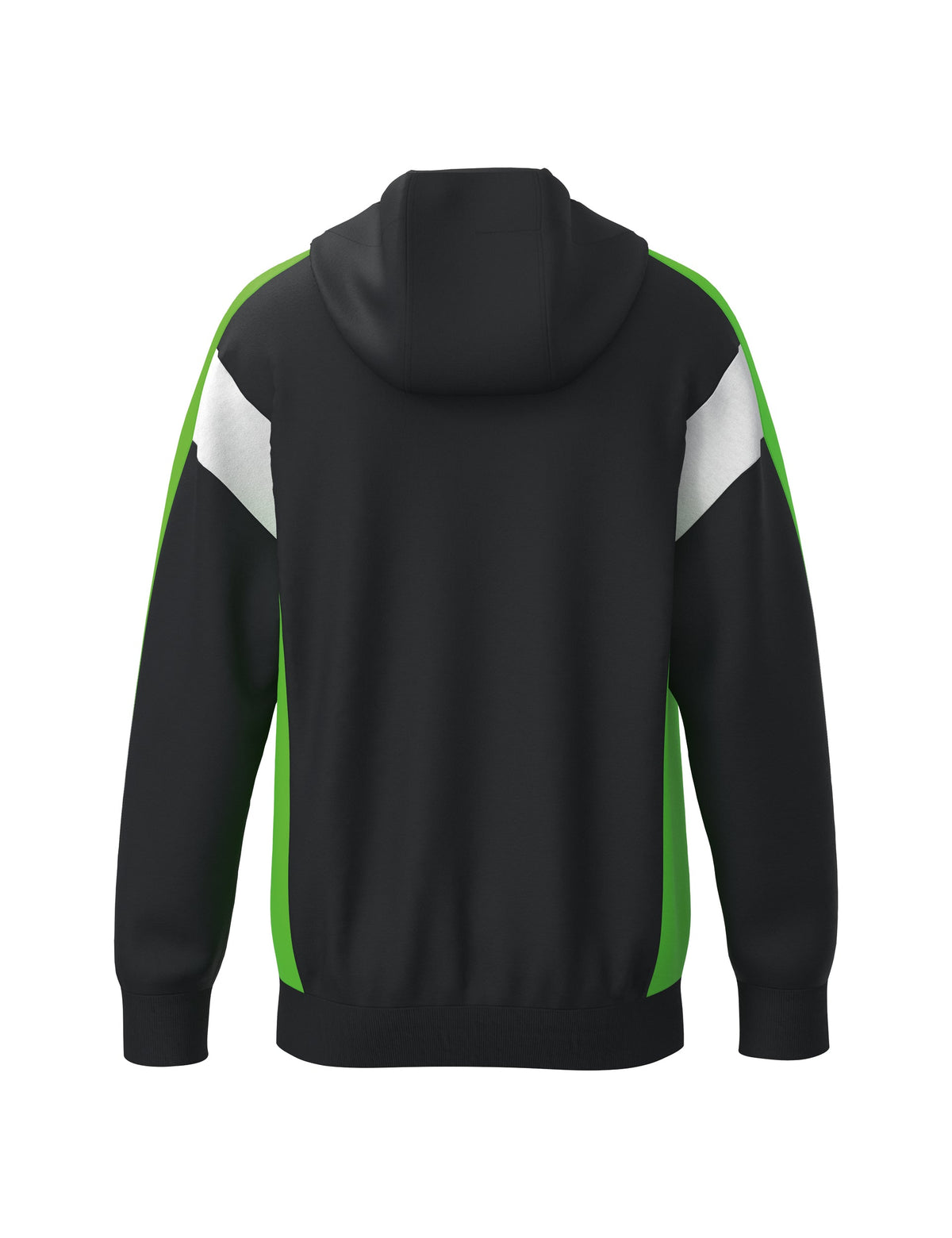 ERIMA CELEBRATE 125 Training Jacket with hood (schwarz/green gecko)