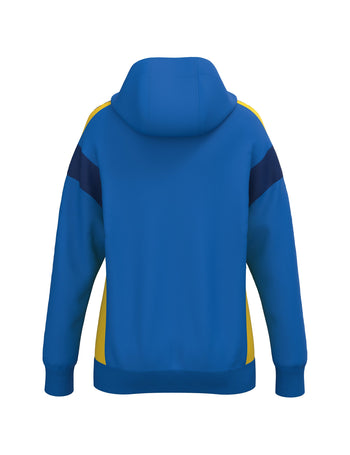 ERIMA CELEBRATE 125 Training Jacket with hood Damen (new royal/gelb)