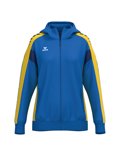 ERIMA CELEBRATE 125 Training Jacket with hood Damen (new royal/gelb)