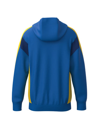 ERIMA CELEBRATE 125 Training Jacket with hood (new royal/gelb)