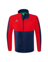 ERIMA Six Wings Jacke mit abnehmbaren Ärmeln Unisex Blau