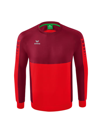 ERIMA Six Wings Sweatshirt Unisex Rot