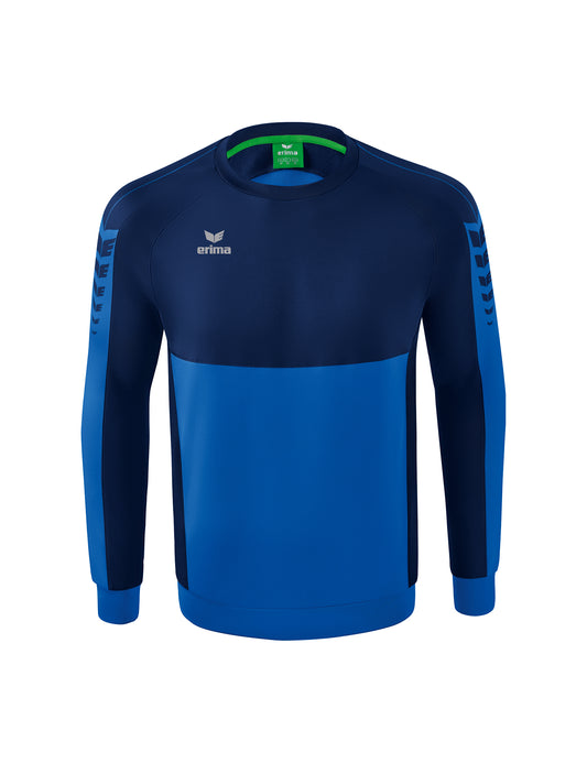 ERIMA Six Wings Sweatshirt Kinder Blau