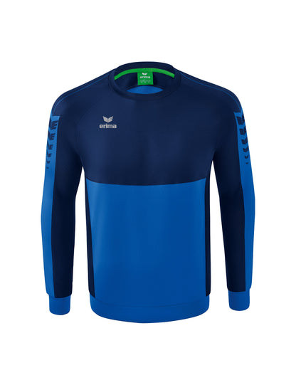 ERIMA Six Wings Sweatshirt Unisex Blau