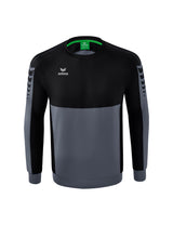 ERIMA Six Wings Sweatshirt Kinder Grau