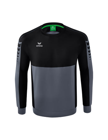 ERIMA Six Wings Sweatshirt Kinder Grau