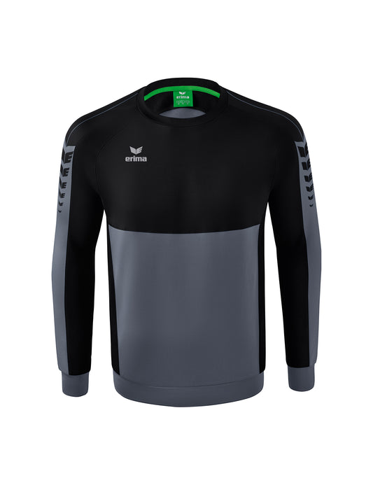 ERIMA Six Wings Sweatshirt Kinder Grau