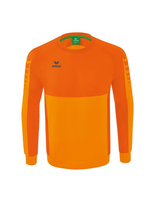 ERIMA Six Wings Sweatshirt Kinder Orange