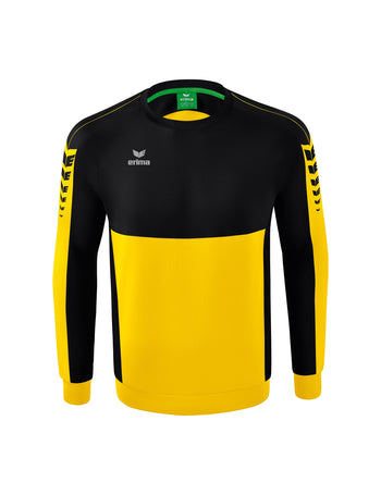 ERIMA Six Wings Sweatshirt Kinder Gelb