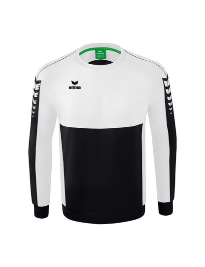 ERIMA Six Wings Sweatshirt Kinder Schwarz