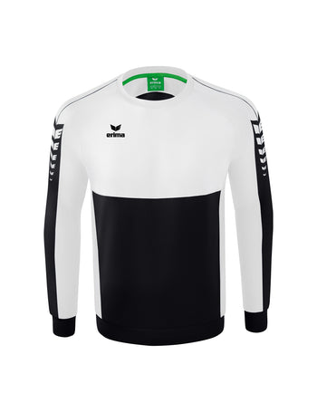 ERIMA Six Wings Sweatshirt Kinder Schwarz