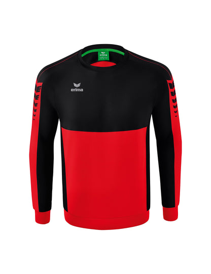 ERIMA Six Wings Sweatshirt Unisex Rot