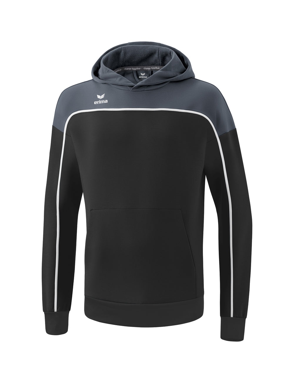 ERIMA CHANGE Kapuzensweat Kinder Schwarz