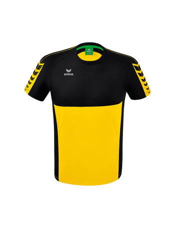 ERIMA Six Wings T-Shirt Unisex Gelb
