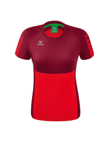 ERIMA Six Wings T-Shirt Damen Rot