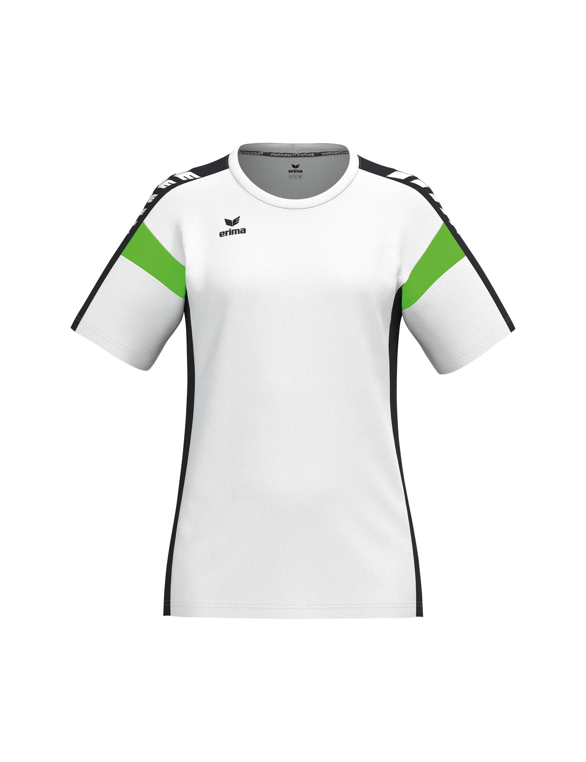ERIMA CELEBRATE 125 T-Shirt function Damen (white/green gecko)