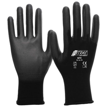 MAX Schutzhandschuhe 6215 Nylon mit PU-Beschichtung, EN 388 (VE 240 Paar)