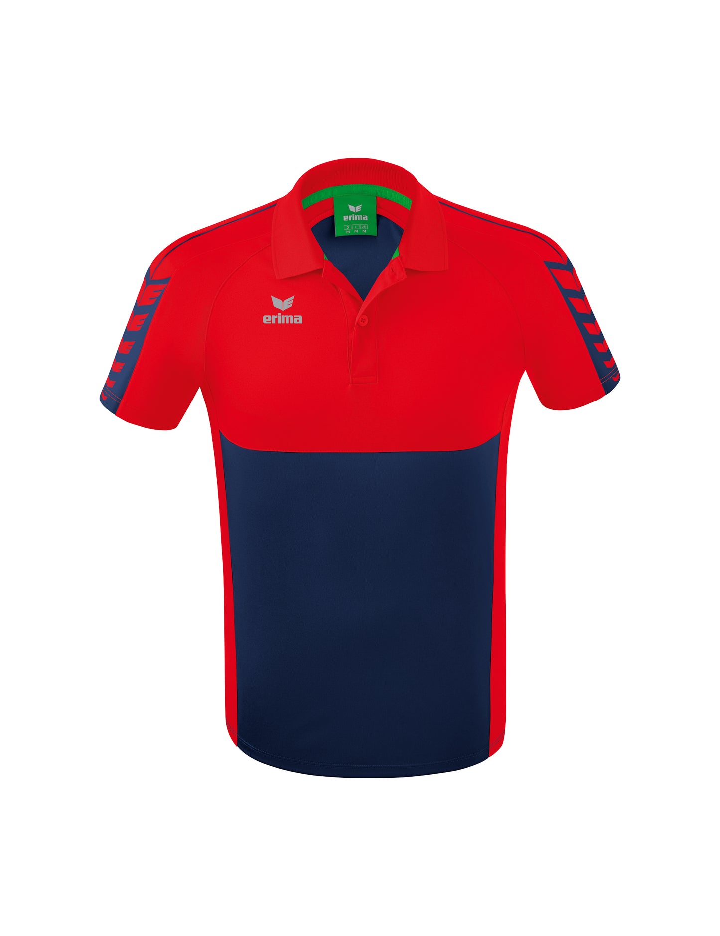 ERIMA Six Wings Poloshirt Unisex Blau