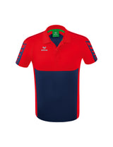 ERIMA Six Wings Poloshirt Unisex Blau