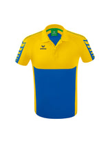 ERIMA Six Wings Poloshirt Unisex Blau