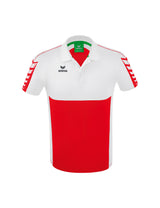 ERIMA Six Wings Poloshirt Unisex Rot