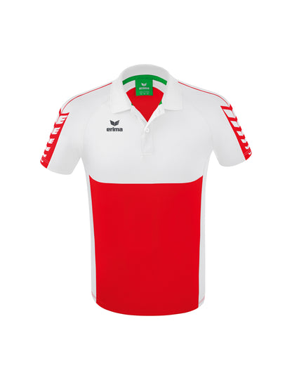 ERIMA Six Wings Poloshirt Unisex Rot