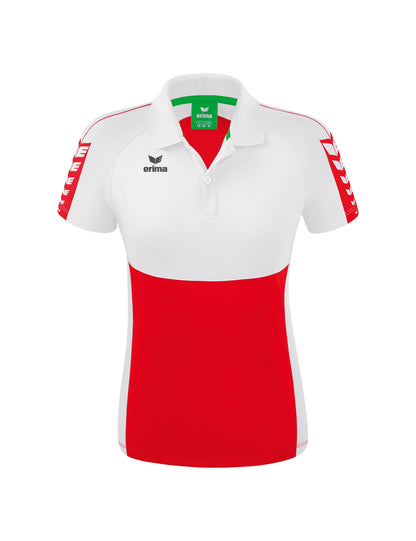 ERIMA Six Wings Poloshirt Damen Rot