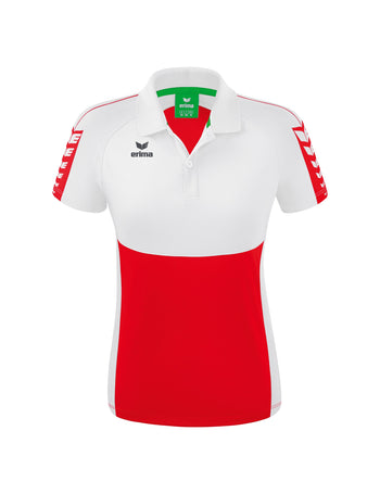 ERIMA Six Wings Poloshirt Damen Rot