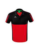 ERIMA Six Wings Poloshirt Unisex Rot
