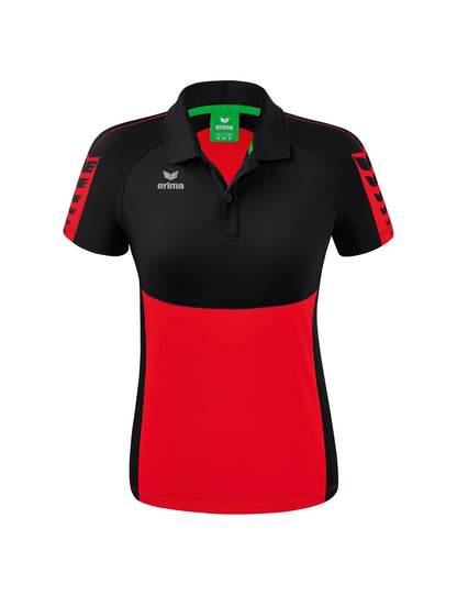 ERIMA Six Wings Poloshirt Damen Rot