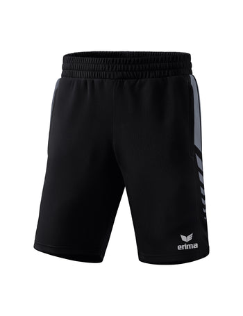 ERIMA Six Wings Worker Shorts Unisex Schwarz