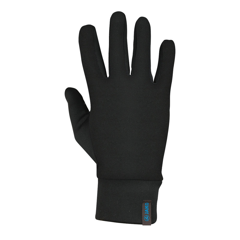 JAKO Feldspielerhandschuhe Funktion Warm (schwarz)