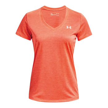Under Armour Shirt mit V-Ausschnitt Damen Orange