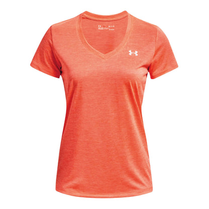 Under Armour Shirt mit V-Ausschnitt Damen Orange