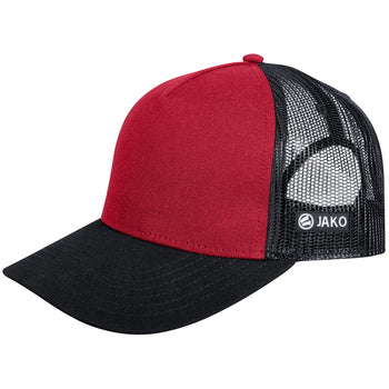 JAKO Cap Club (chili rot/schwarz)