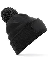 Snowstar Patch Beanie (Black/Graphite Grey)