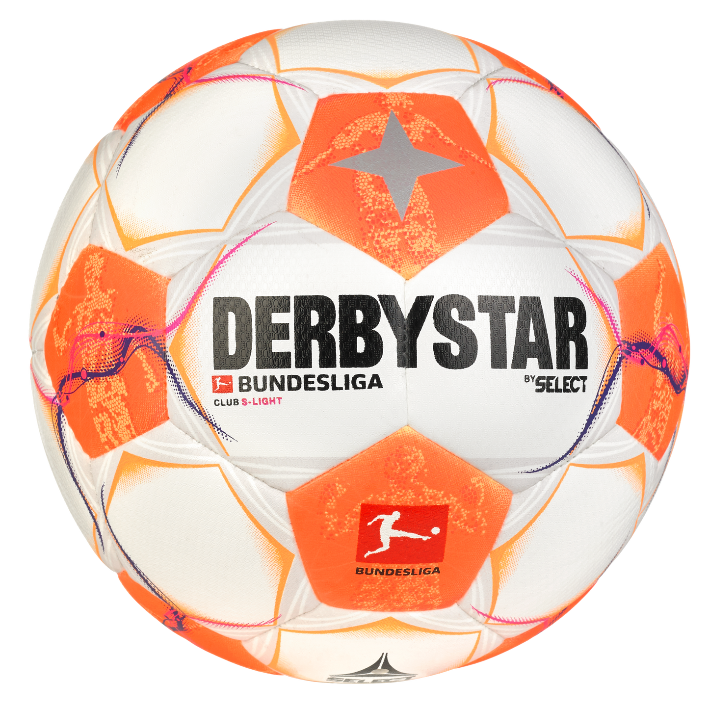 DERBYSTAR Bundesliga Club S-Light v24 Kind Weiß/Orange