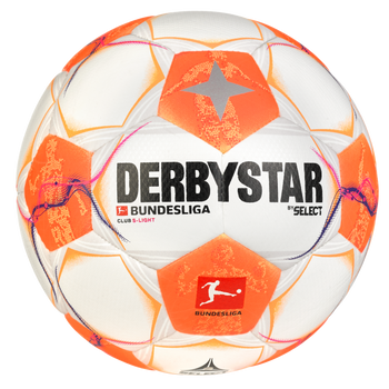 DERBYSTAR Bundesliga Club S-Light v24 Kind Weiß/Orange