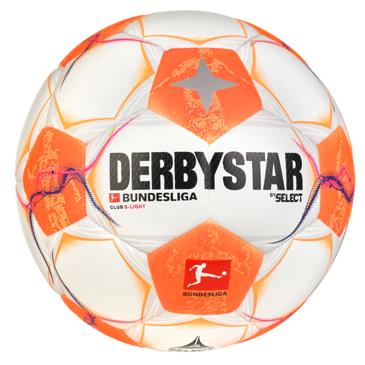 DERBYSTAR Bundesliga Club S-Light v24 Kind Weiß/Orange