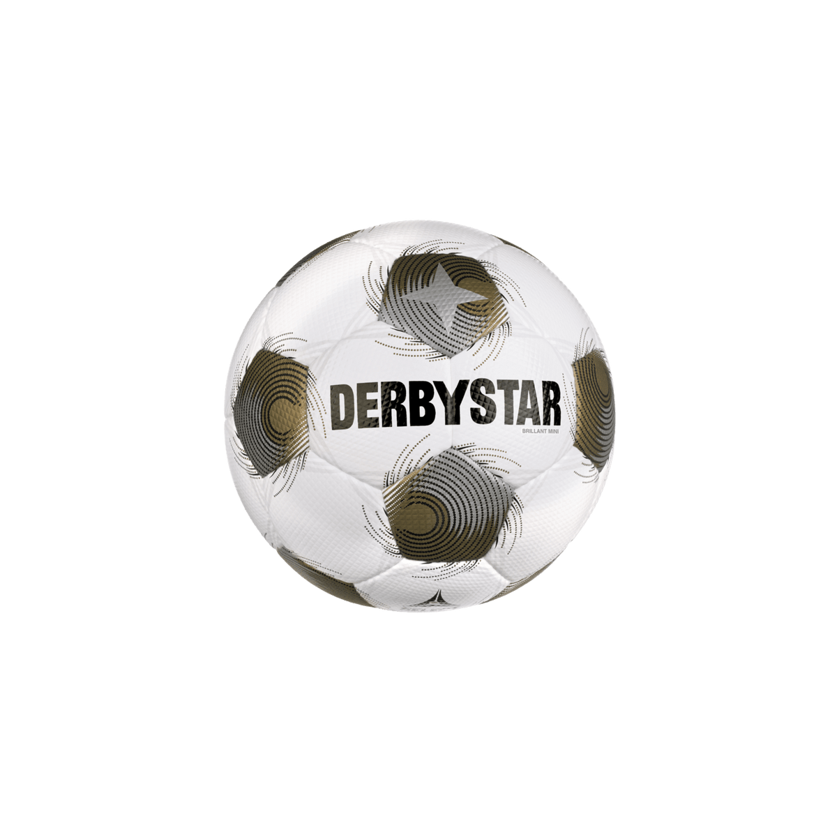DERBYSTAR Brillant Miniball v25 (weiss/gold/silber)