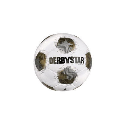 DERBYSTAR Brillant Miniball v25 (weiss/gold/silber)