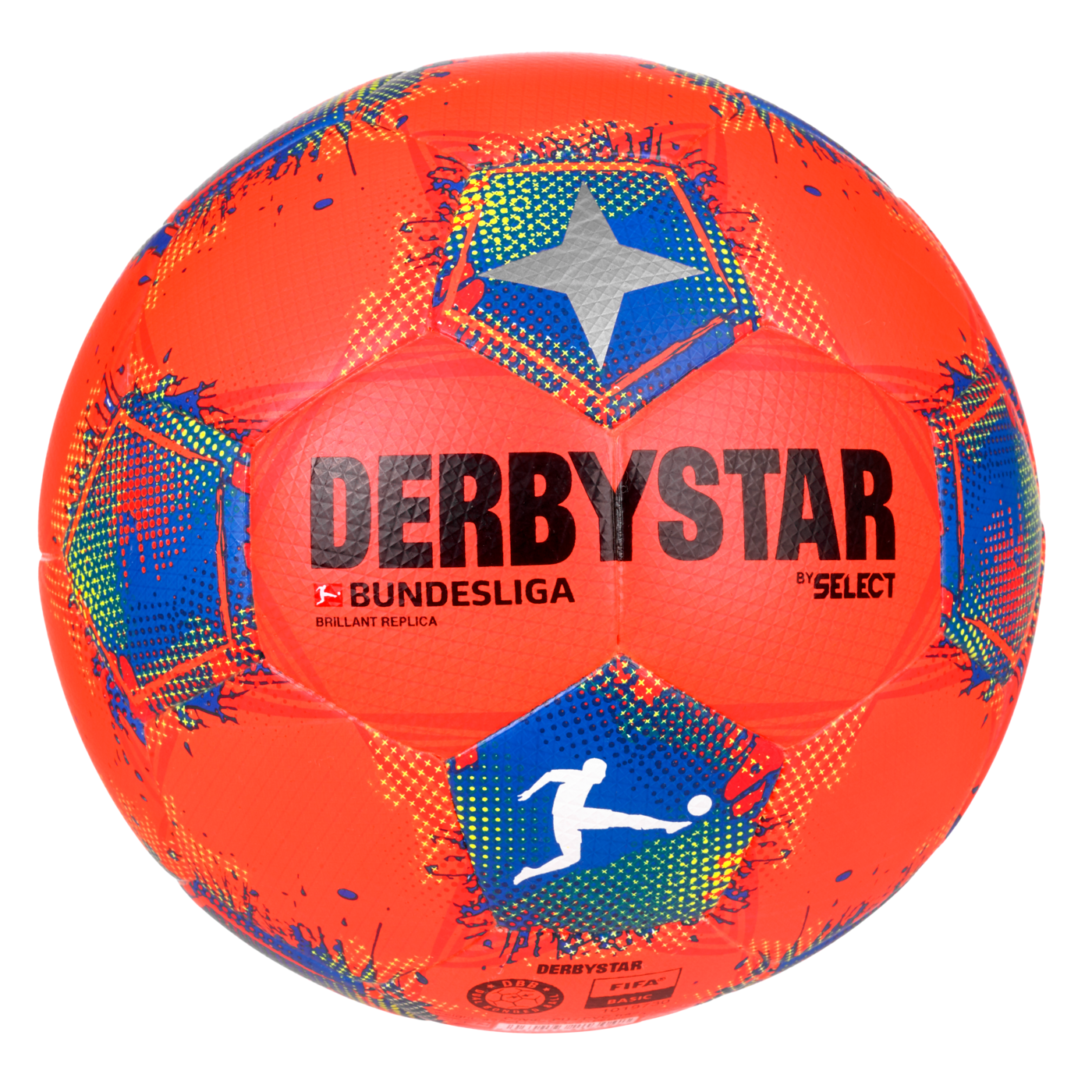 DERBYSTAR Bundesliga Brillant Replica High Visible v25 Unisex Orange