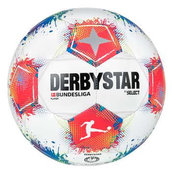 DERBYSTAR Bundesliga Player v25 (weiss/blau/rot)