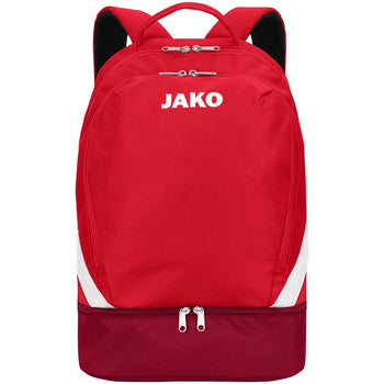 JAKO Rucksack Iconic (rot/weinrot)