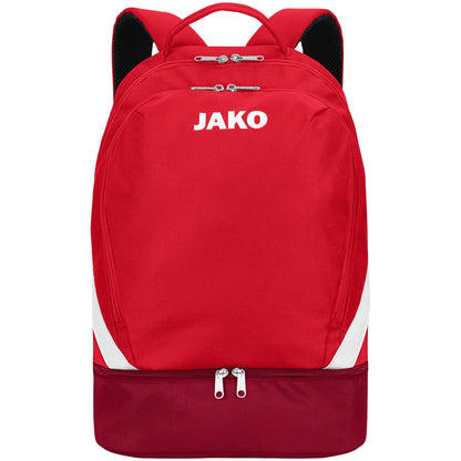 JAKO Rucksack Iconic (rot/weinrot)