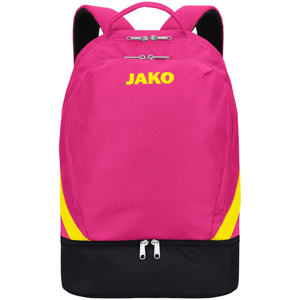 JAKO Rucksack Iconic (pink/schwarz/neongelb)