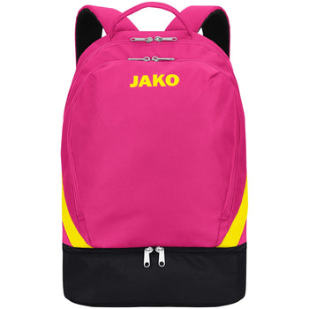 JAKO Rucksack Iconic (pink/schwarz/neongelb)