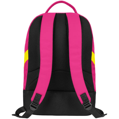 JAKO Rucksack Iconic (pink/schwarz/neongelb)