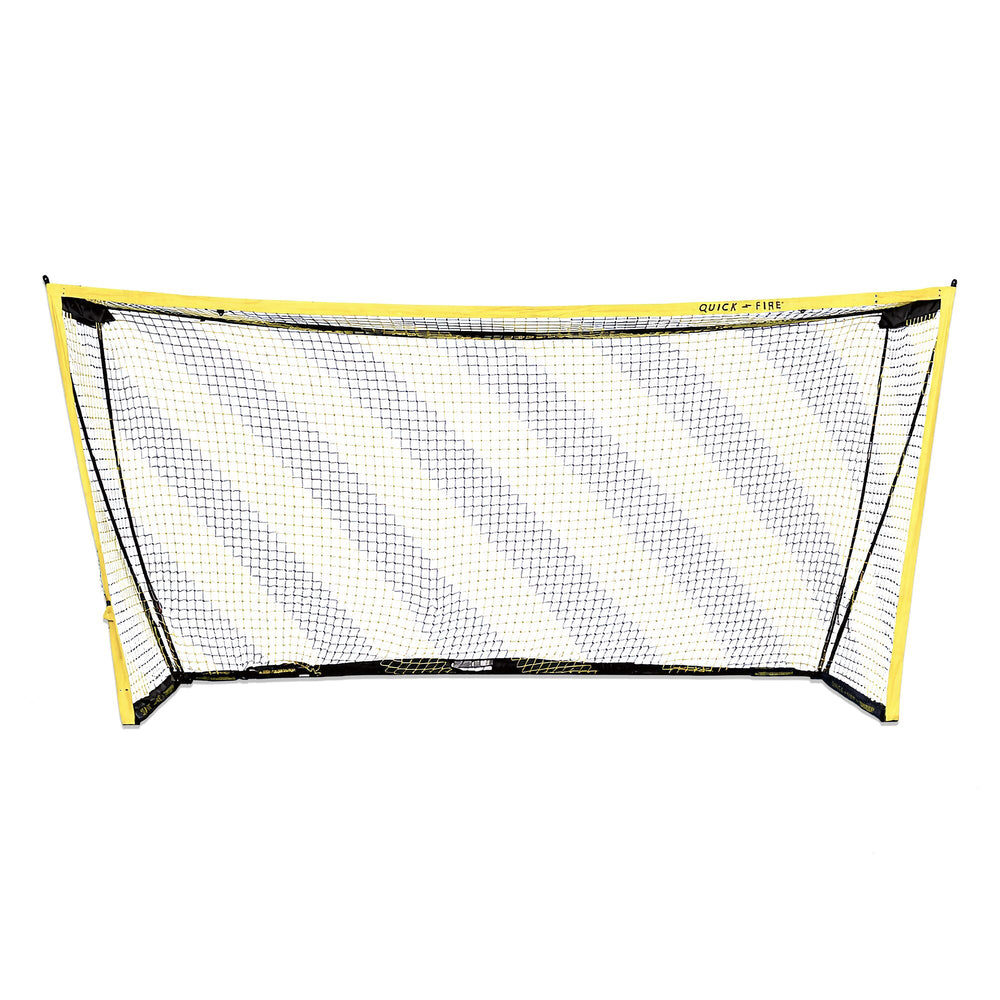 POWERSHOT QUICKFIRE Multi-Size Fußballtor 3/4 x 1,5/2 m (schwarz/gelb)