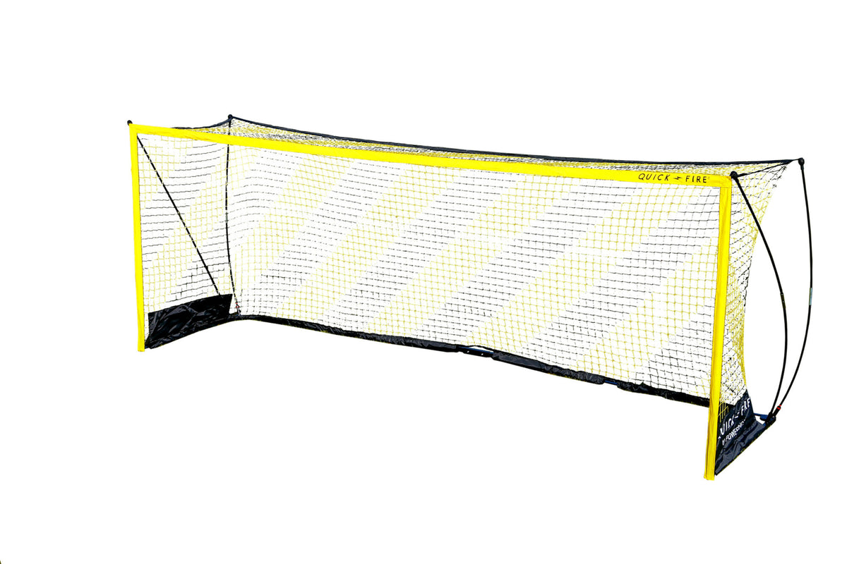 POWERSHOT QUICKFIRE Fußballtor 5 x 2 m (schwarz/gelb)